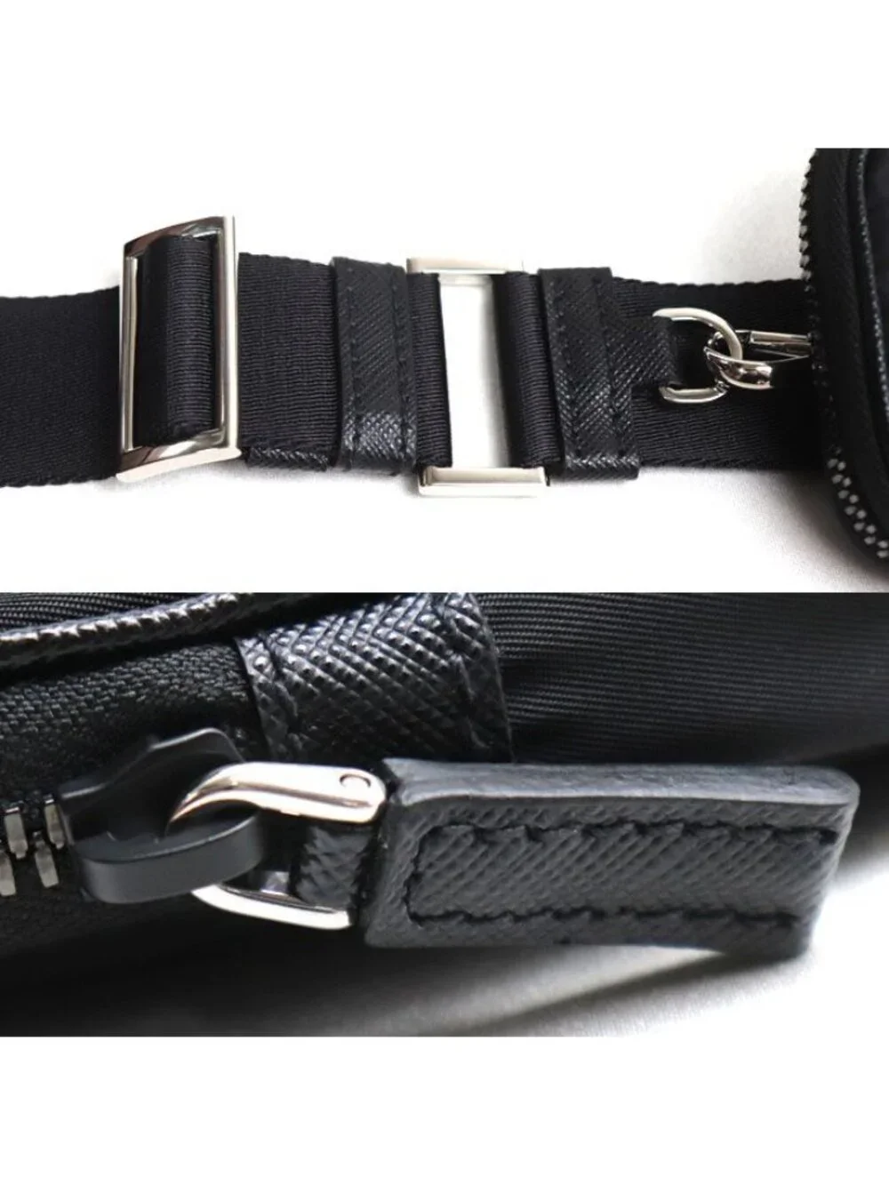 Prada Tessuto Shoulder Bag Black